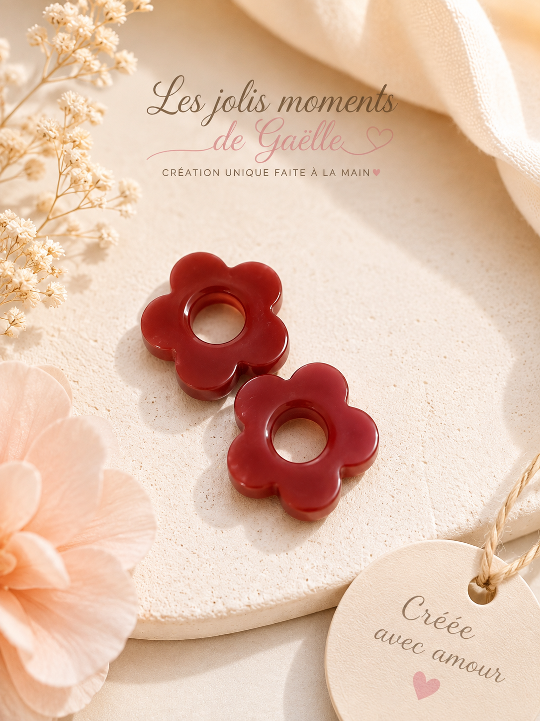 💖Boucles d'oreilles petites filles- Livia 💖