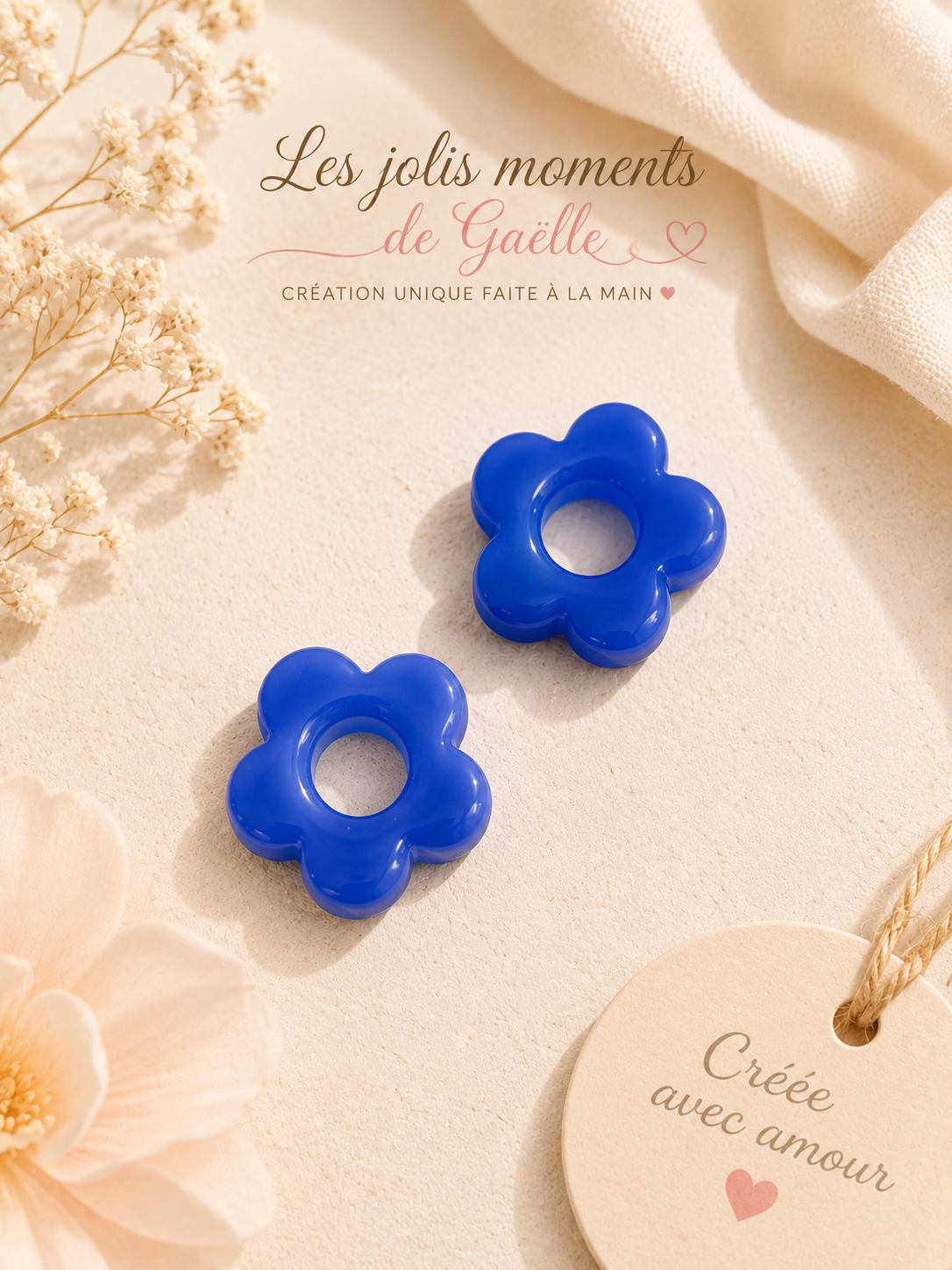 💖Boucles d'oreilles petites filles- Livia 💖
