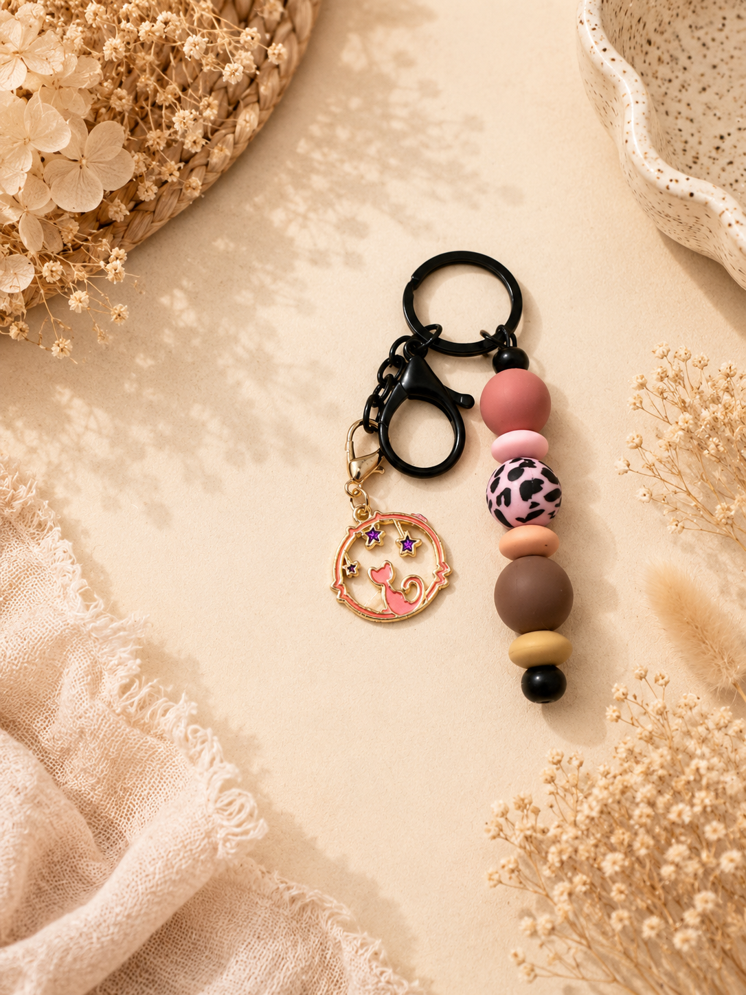 Porte-clés fait main/bijoux de sac